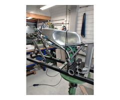 Rennrahmen mit Alu tank für 50 CCM - 2