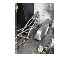 Rennrahmen mit Alu tank für 50 CCM - 4