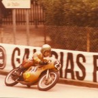 1972, Rolf Minhoff, Montjuïc Circuit Barcelona, Maico 125ccm