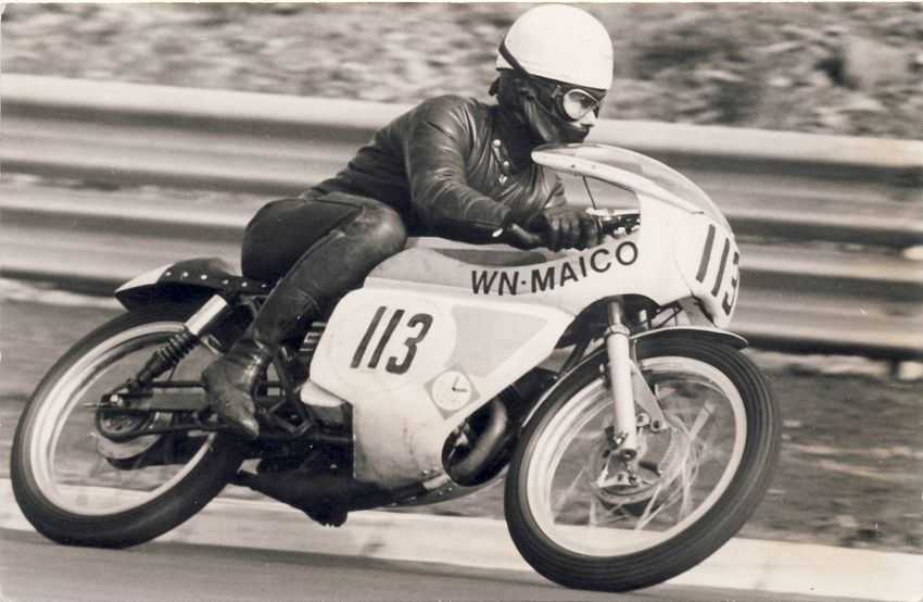1971 Rolf Minhoff, Maico 125ccm