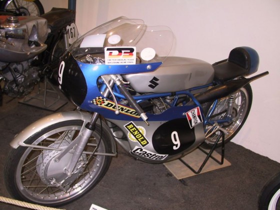 Die Weltmeistermaschine Suzuki 125ccm von Dieter Braun