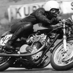 Claudio de Ceola - Hockenheim Sachskurve 1969 - Sieg mit der Honda 485ccm