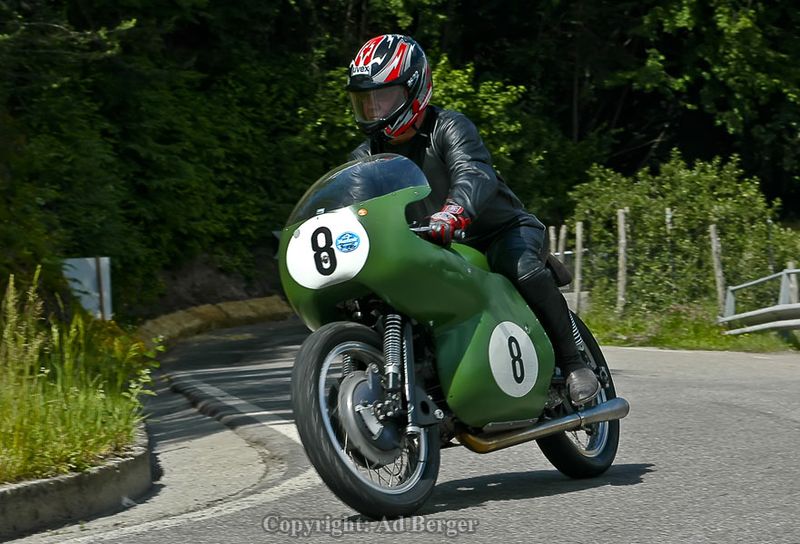 Dieter Busch, Moto Guzzi 500

