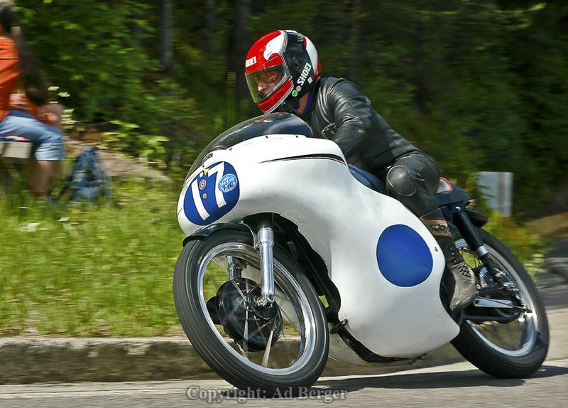 Heiner Butz, Norton Manx 350
