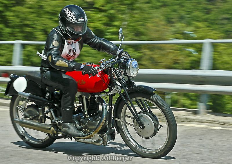 Albert Pallweber, Gilera Otto Bulloni 500, 1937
