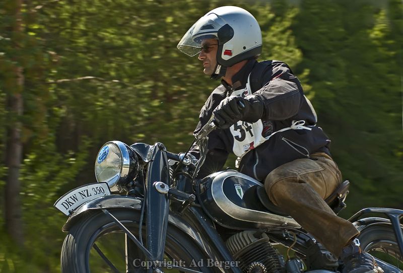 Dietmar Bock, DKW NZ 350, 1939
