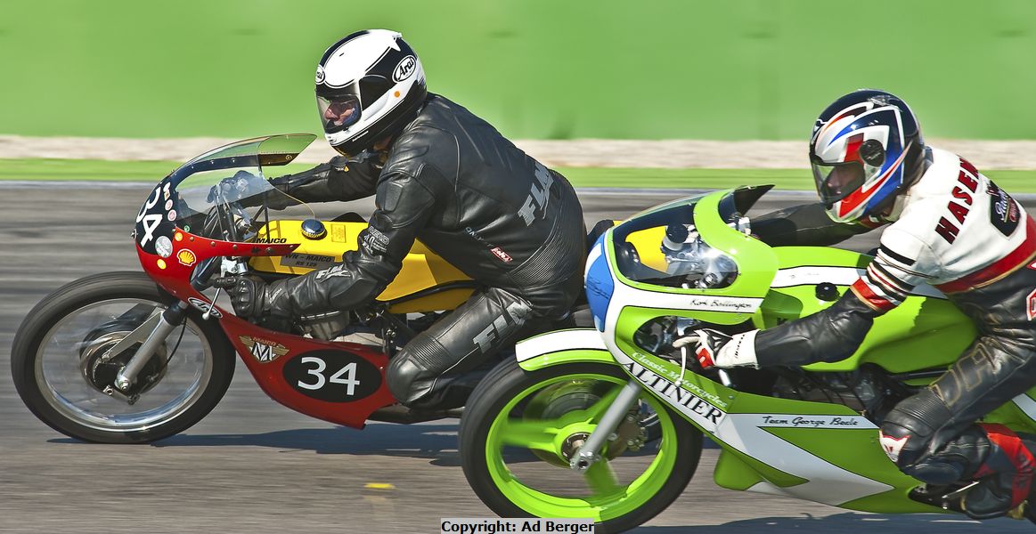 Peter Frohnmeyer, WN-Maico 125, Stefan Haseneder, Kawasaki KR 350, ex-Baldé
