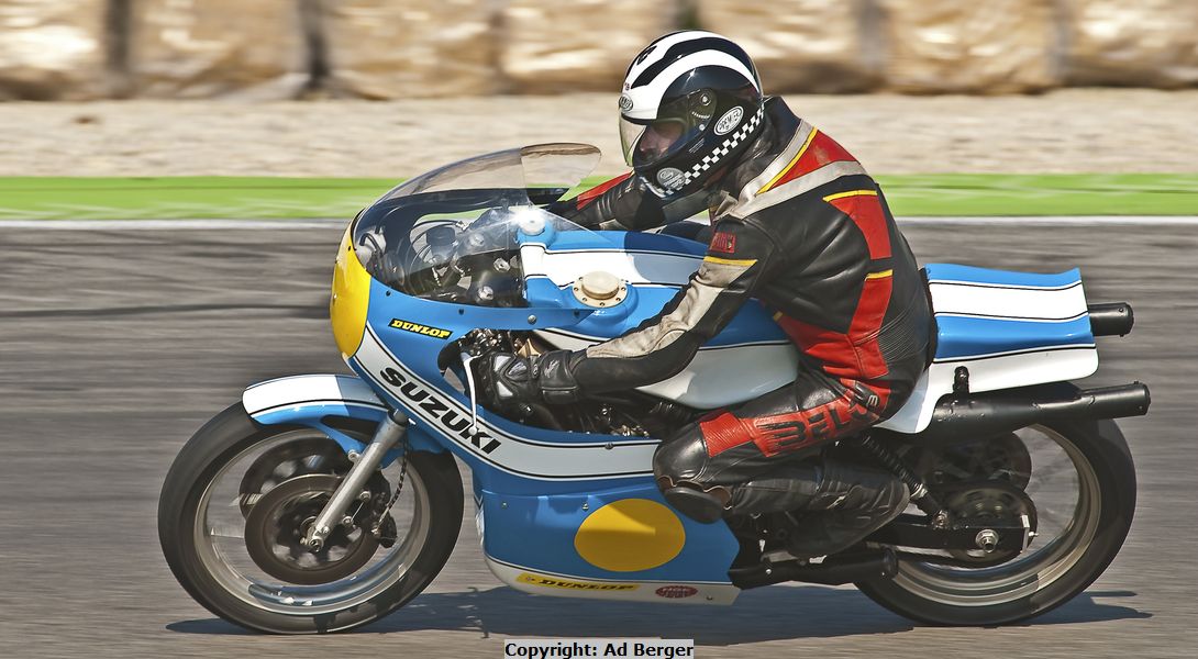 Tonio Carvalho(P), Suzuki RG500 MkII, 1977
