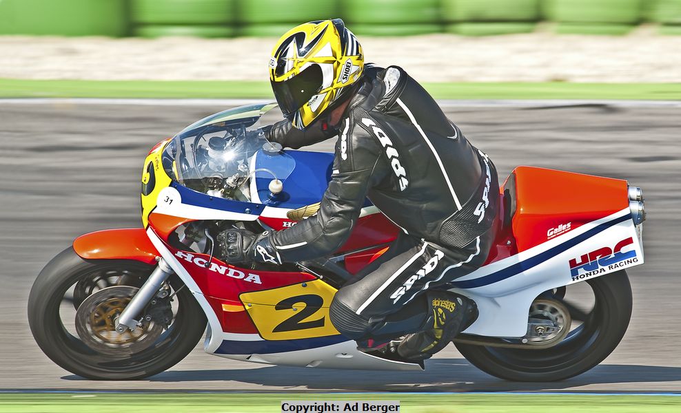 Eric Vavheurck (B), Honda RS500, 1984 ex-Gustav Reiner
