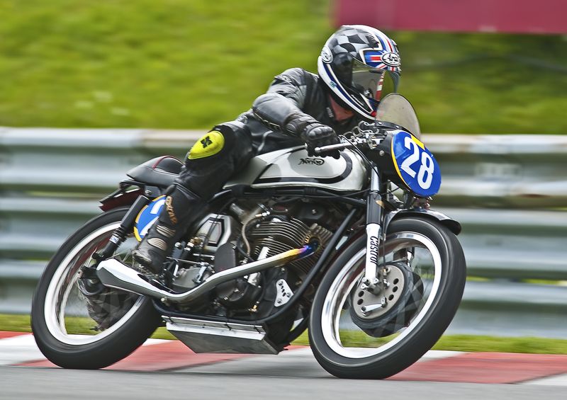 Urs Ziegler (SUI), Norton Manx 350, 1957
