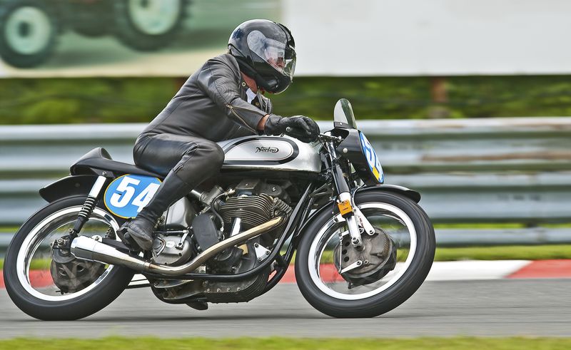 Johannes Grünauer (AUT), Norton Manx 350, 1962
