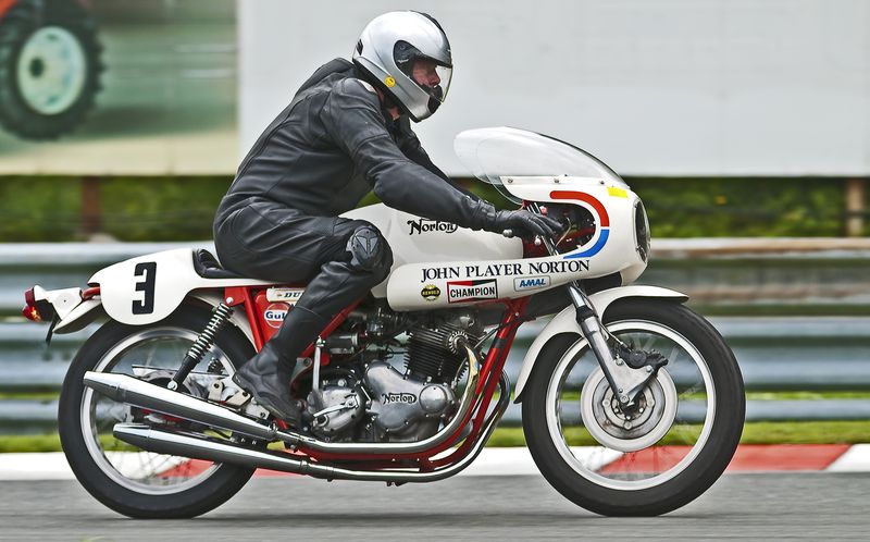 Norbert Prokschi, Norton Commando Production Racer 750, 1973
Peter Williams (Replika)
