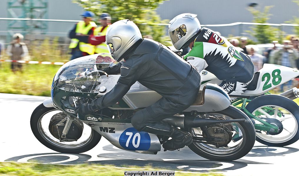 Heinz Rosner, MZ RE 350
