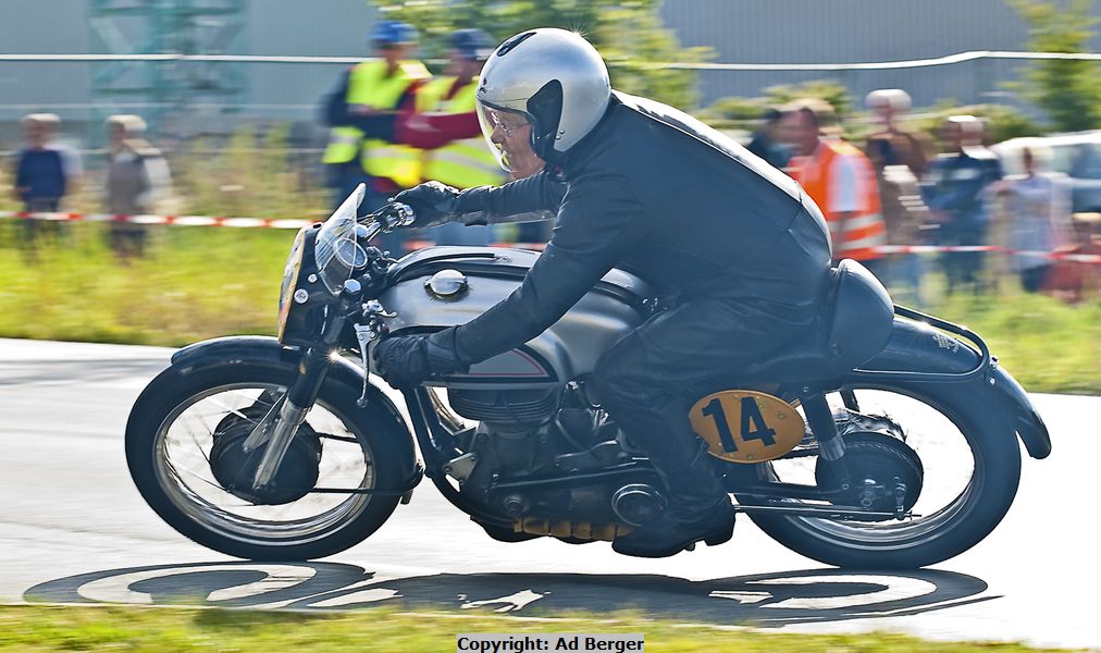 Gernot Weser, Norton Manx 500
