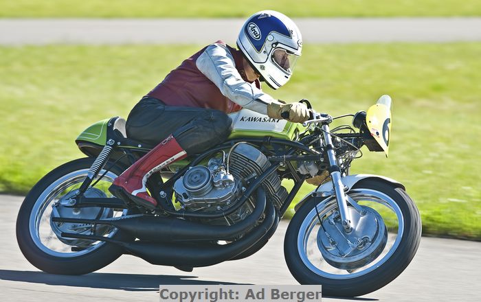 Kurt Florin, Kawasaki H1RA
