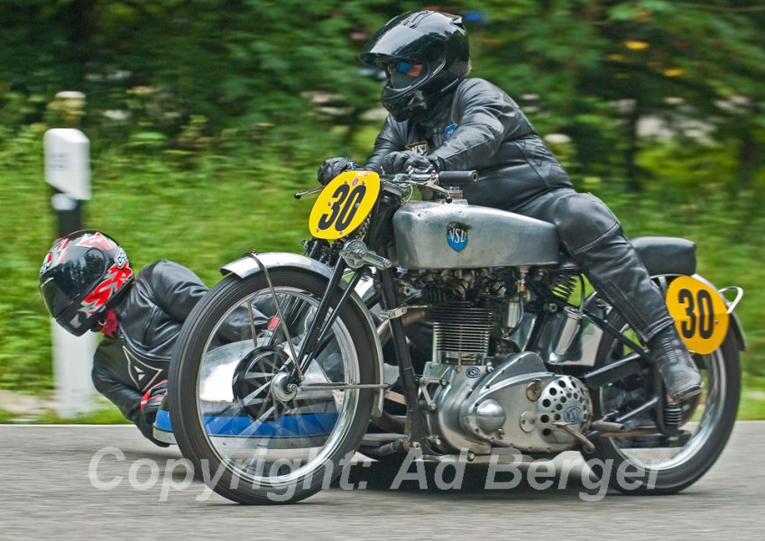 Peter Held+Klaus Schüßler - NSU 500 SSR Bullus
