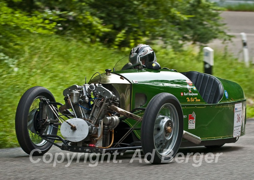 Kurt Kaufmann  - Morgan Threewheeler 1928 
