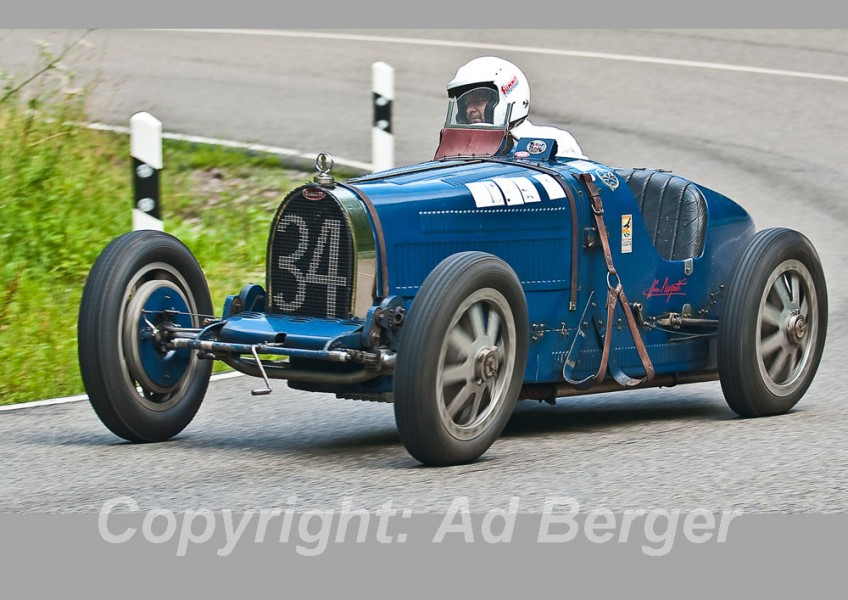 Werner Fröhlich - Bugatti 35B 1929
