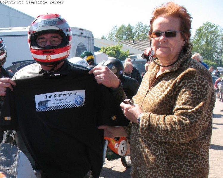 Wolvegaster Classic Races 2011
Ehrung für Jan Kostwinder - 50 Years of Racing Experience
