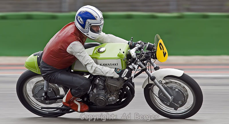 Kurt Florin, Kawasaki H1RA
