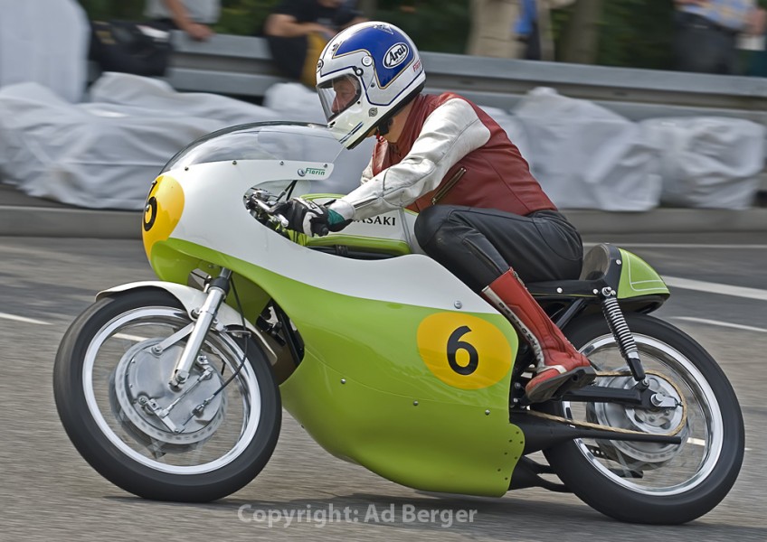 Kurt Florin, Kawasaki H1RA 500
