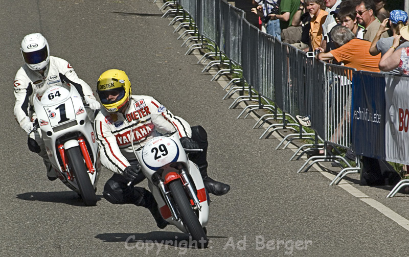 Dieter Braun + "Mister Superbike" Peter Rubatto
