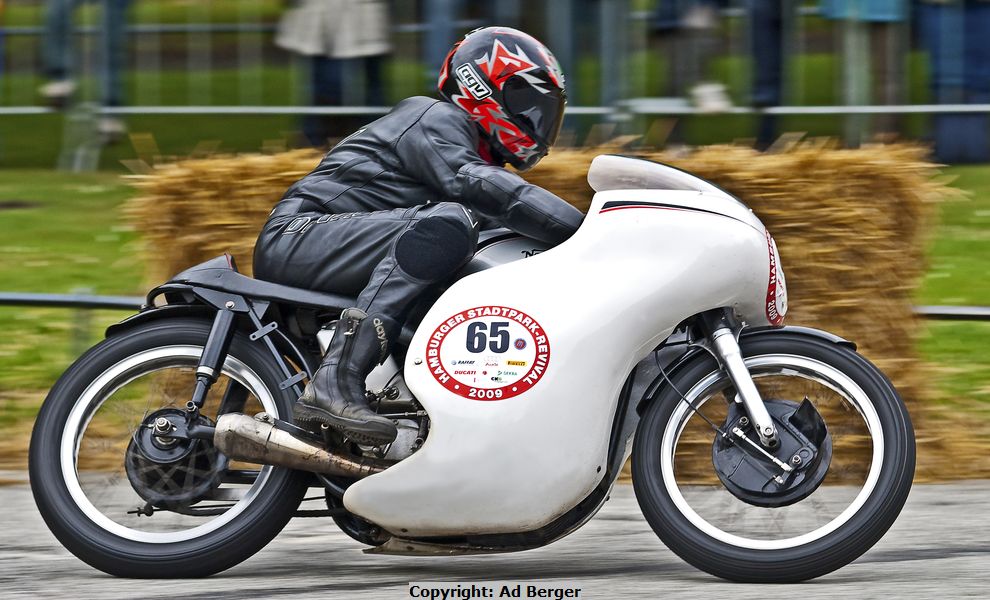 Klaus Schüßler, Norton Manx 350
