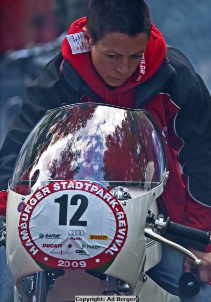  Iris Schubert, Yamaha Maxton TZ 350

