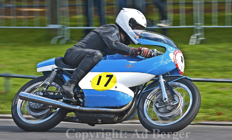 Heiner Butz, Bianchi 500, 3 x Deutscher Meister
