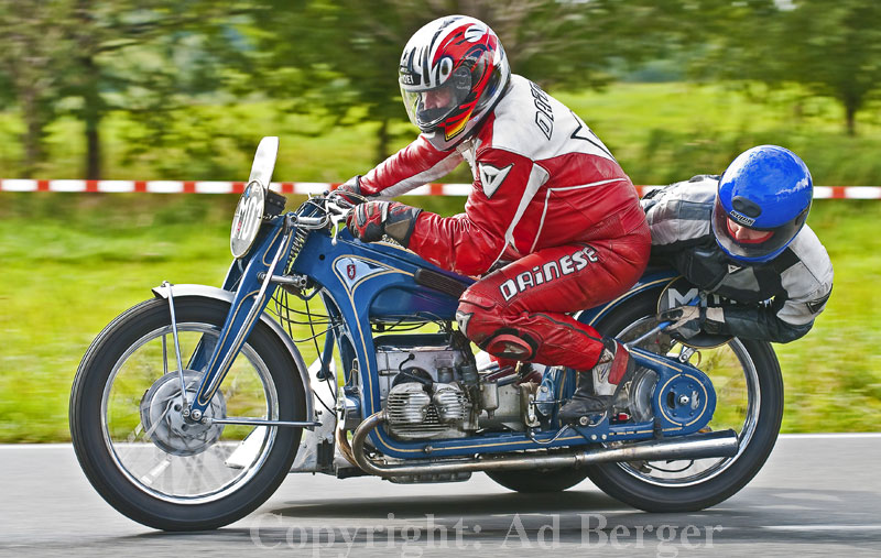 14. Zschorlauer Dreieckrennen 
Stefan Reidel, Jennifer Reidel, Zündapp Ks 600
