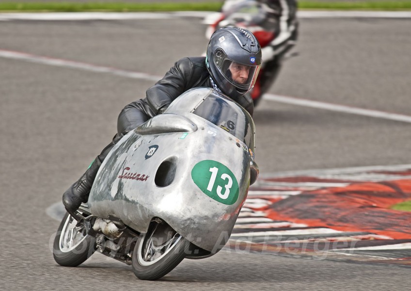 Franky Baeten, NSU Sportmax 250, 1955
