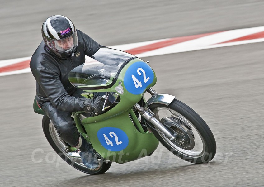 Theo Louwes, Norton Manx 350, 1959
