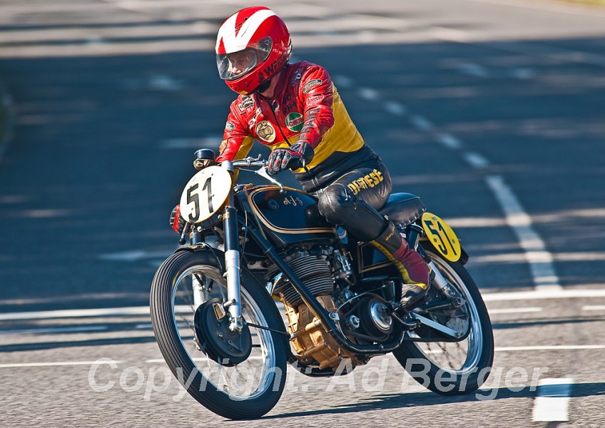 Schottenring Classic GP 2011
Franz Weidacher, AJS 7R 350 Boy Racer, 1949
