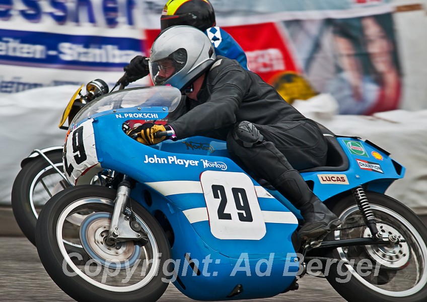 Schottenring Classic GP 2011
Nobert Prokschi, John Player Norton F750
