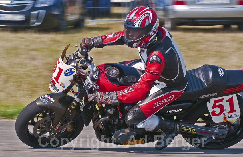 Odenwaldring Klassik - Walldürn 2011
Hubert Trabold, Lenden Kawasaki Z 1000, 1978
