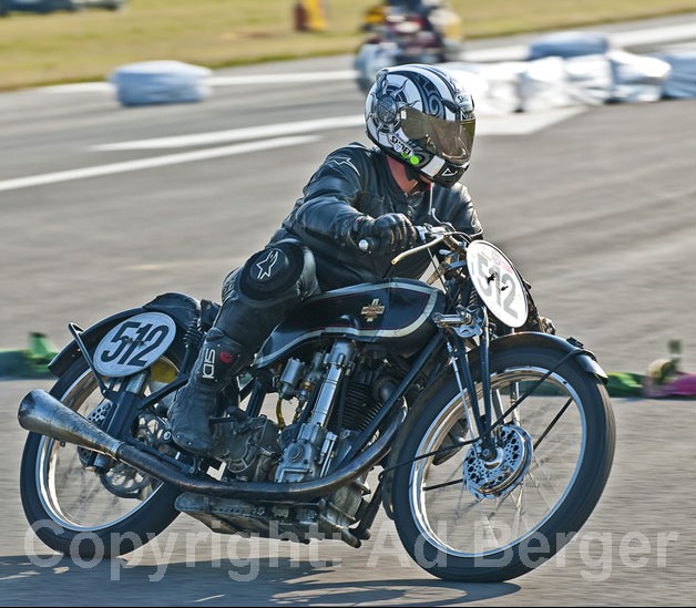 Odenwaldring Klassik - Walldürn 2011
Maximilian Wälti CH, Motosacoche A 50, 1931 
