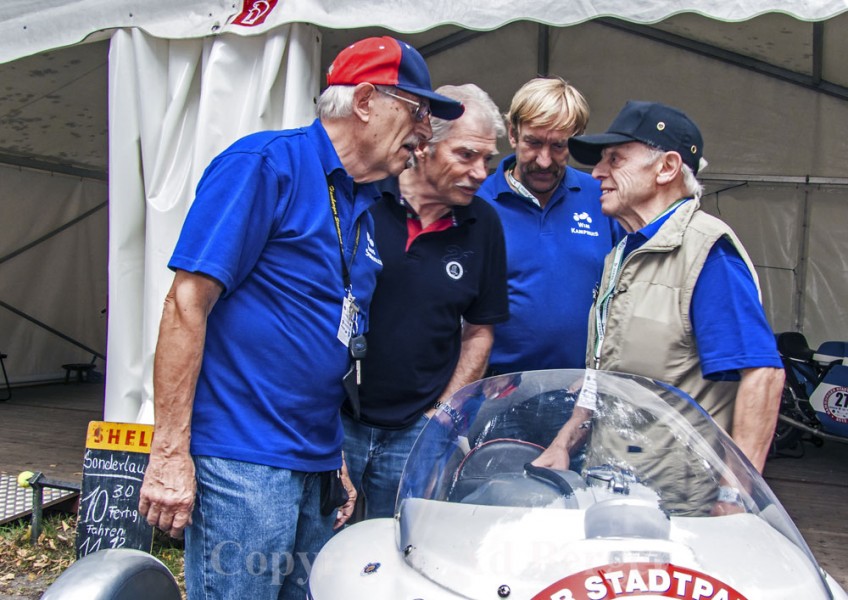 Hamburger Stadtpark-Revival 2012
Klaus Schüssler, Rolf Steinhausen, Wim Kamphuis, Heiner Butz
