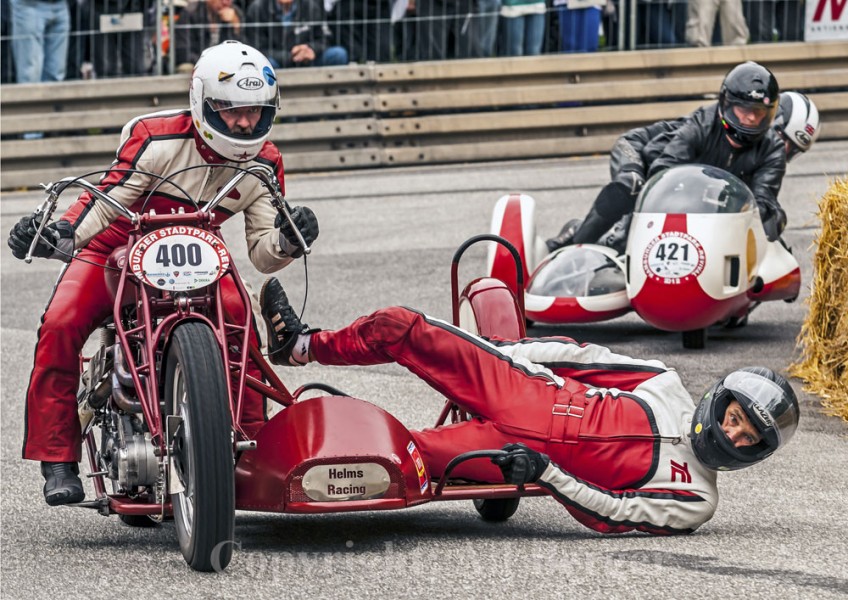 Hamburger Stadtpark-Revival 2012
V. Helms - W. Helms, Ariel Red Hunter 1929
