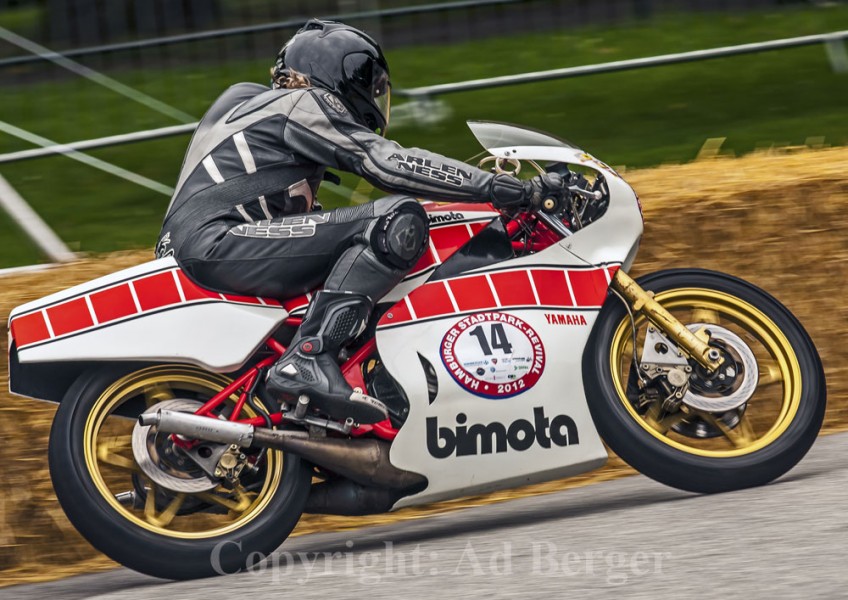Hamburger Stadtpark-Revival 2012
Axel John, Yamaha Bimota YB 3 1979
