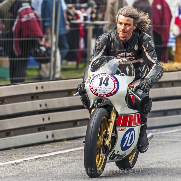 Hamburger Stadtpark-Revival 2012
Axel John - Bimota Yamaha 350
