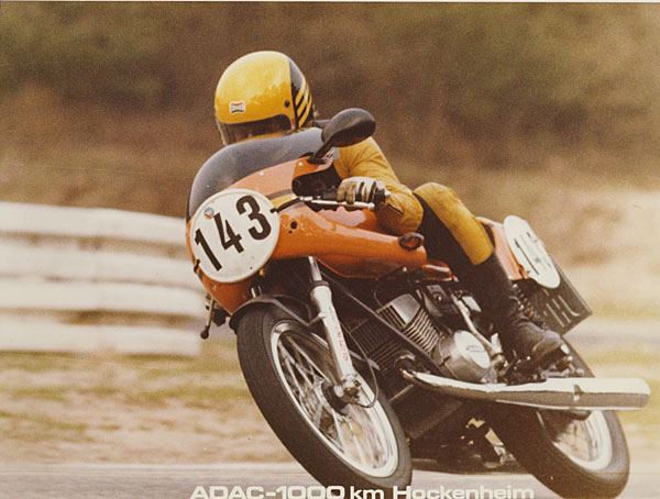 Peter Frohnmeyer/Klaus Dunkel - Suzuki GT250
3.Platz - 1000km Hockenheim
