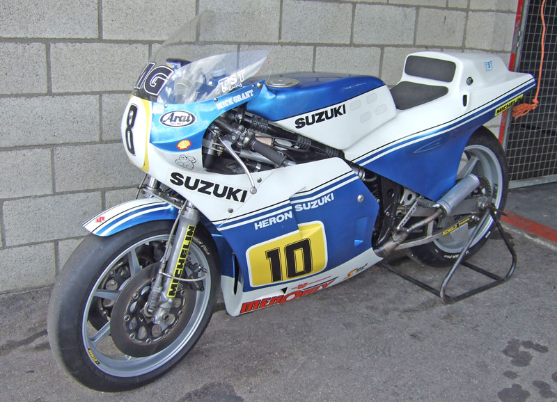 500cc Suzuki RG, Fahrer Mick Grant
