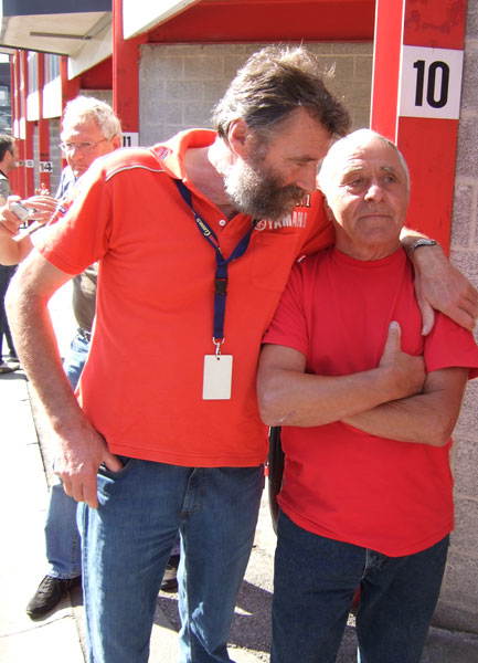 Walter Deisinger + Heinz Rosner
wer hat den Beiden das falsche T-Shirt angezogen?
