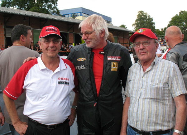 Chris Groeneweg (links) und Waldi Nieser (rechts), zwei Mechanikerlegenden
