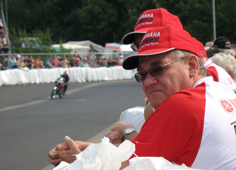 Ferry Brouwer, Teamchef des Yamaha Classic Racing Teams
