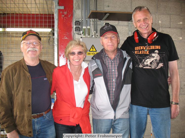 Erich Brandl, Josef „Sepp“ Schlögl mit Ehefrau, Jürgen Wolz
