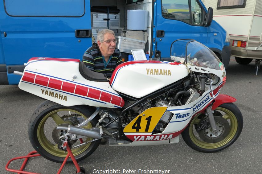 Hockenheim Classics 2013
5 facher Deutscher Meister - Sepp Hage
