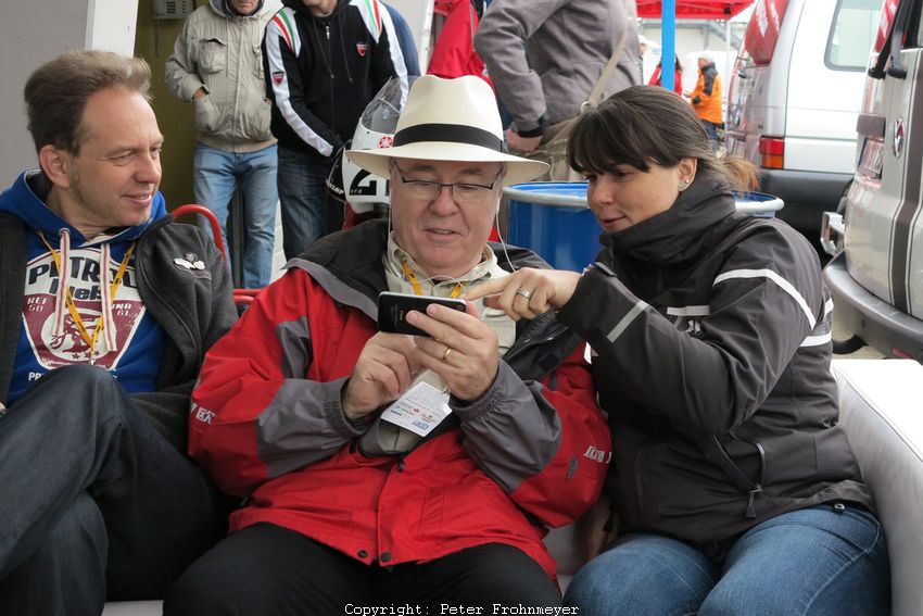 Sachsenring Classic 2014
Steve McLaughlin
Er hat 1976 mit einer BMW R 90 S beim 200-Meilen-Rennen von Daytona gewonnen.
