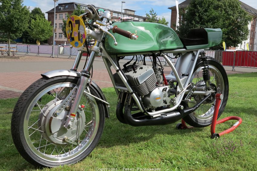 „4. Internationale Motorsport Klassik" - St. Wendel 2014
Benelli 250 von Martin Kott
