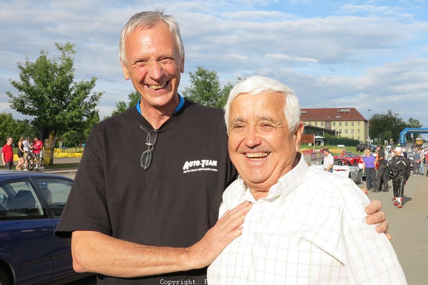 „4. Internationale Motorsport Klassik" - St. Wendel 2014
Jürgen Wolz und Altmeister Lothar John
